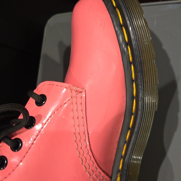 Doc Martens Boots- rare color! Melon pink - Picture 7 of 17